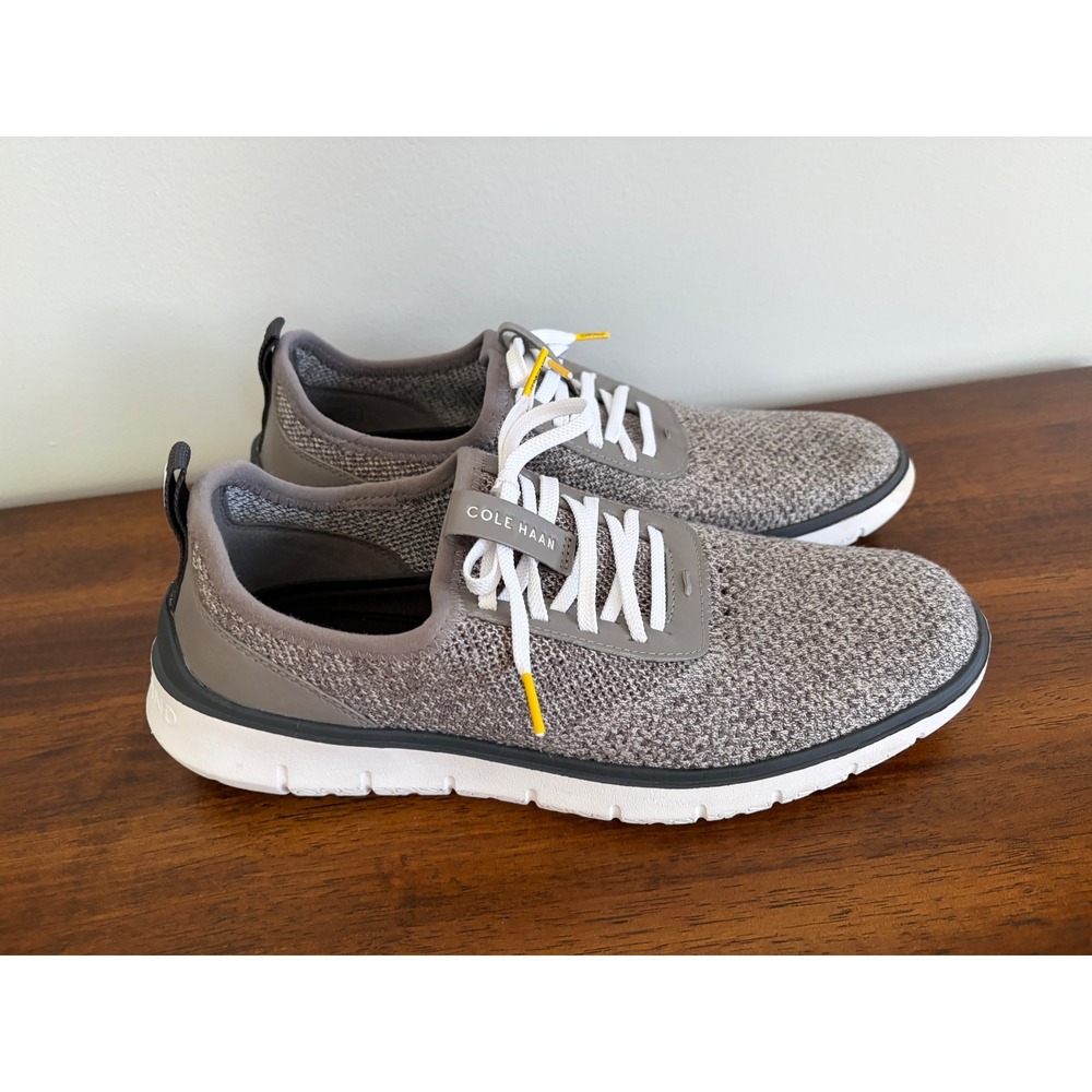 Cole Haan Generation Zerogrand Sneaker Grey Knit Size 10